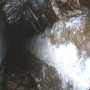 Un tratto iniziale dell'angusto condotto
