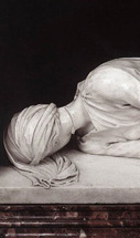 La statua di S.Cecilia