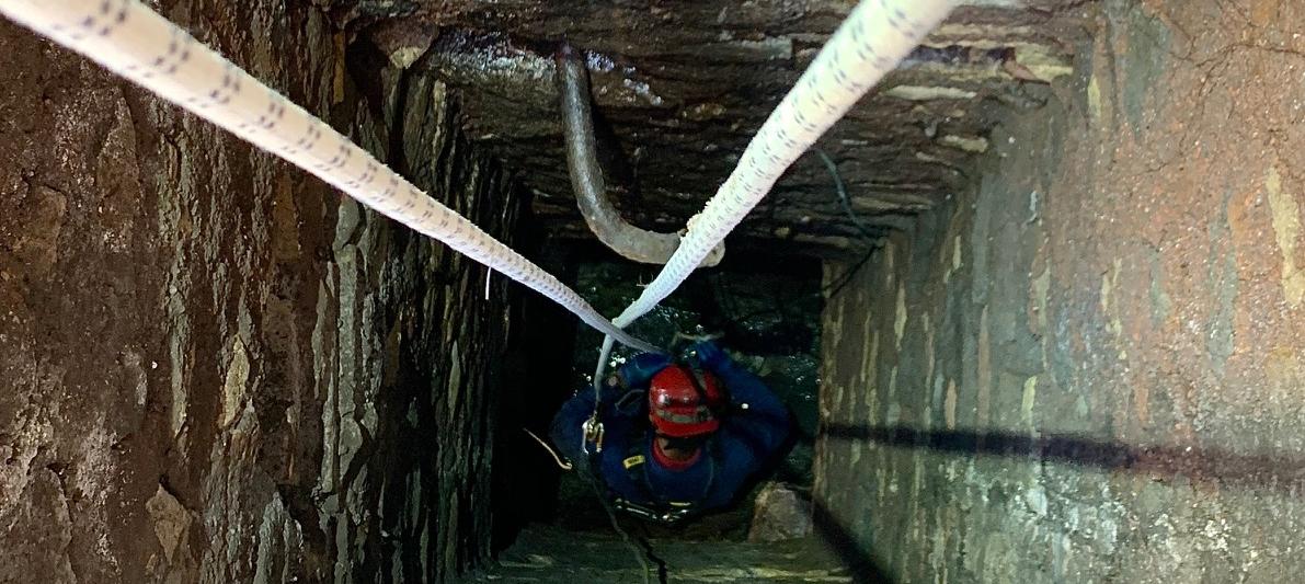 Ispezione sotto Palazzo Mattei